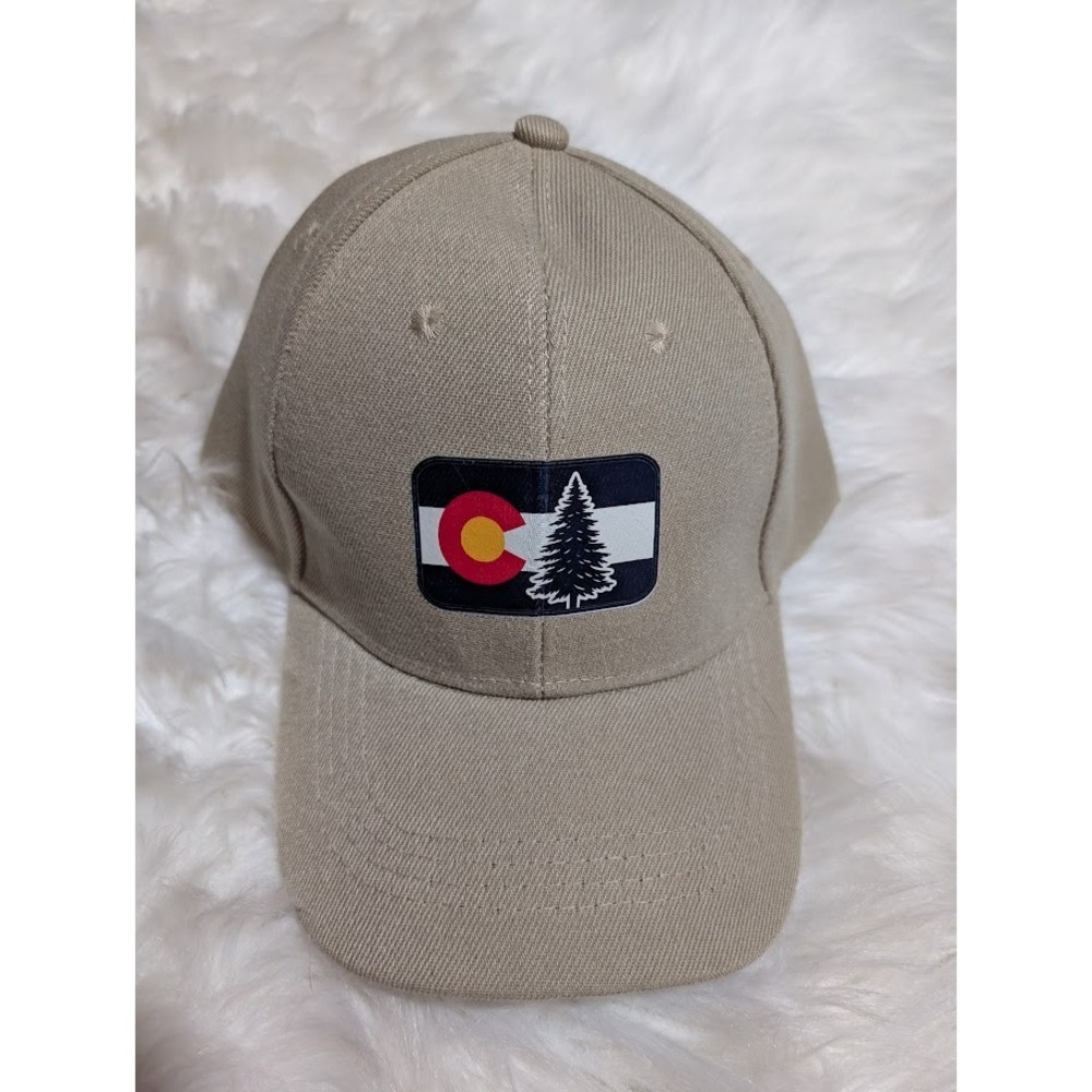 Colorado Flag Patch Hat, Baseball Cap, Adjustable Strap, Outdoor, Hiking NWOT‎